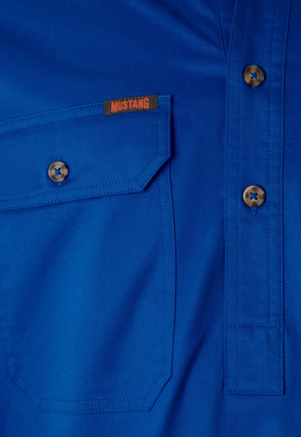 Mustang Mens Closed Front Shirt