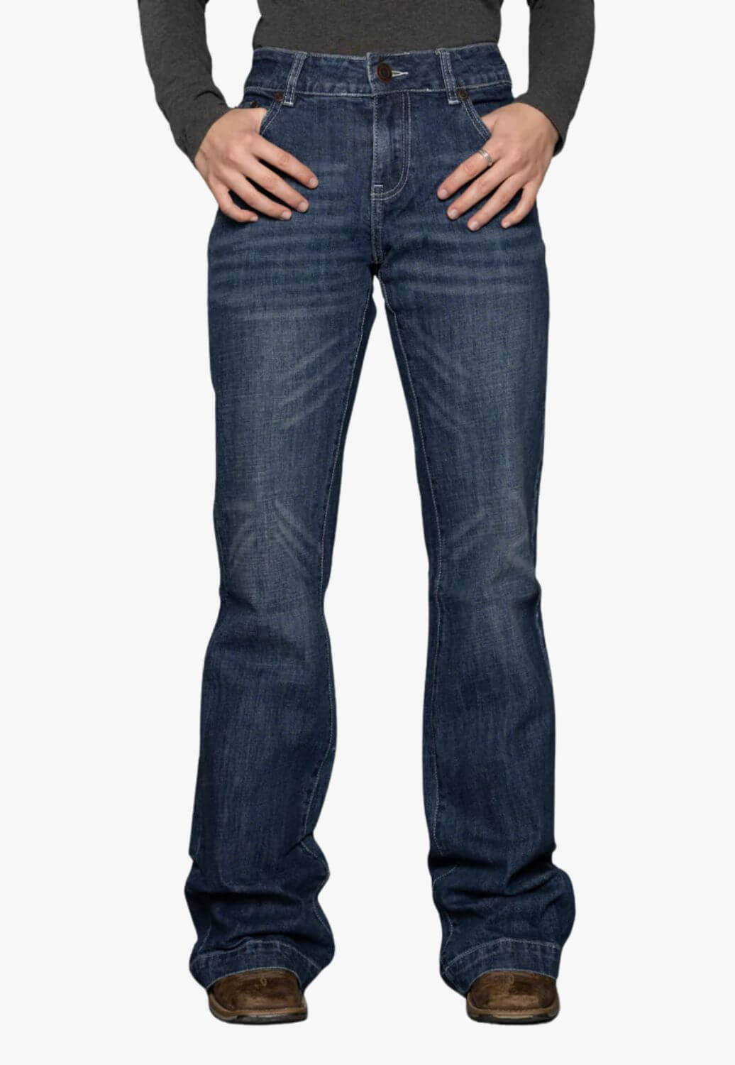 CC Western Womens Wide Leg Trouser Jean