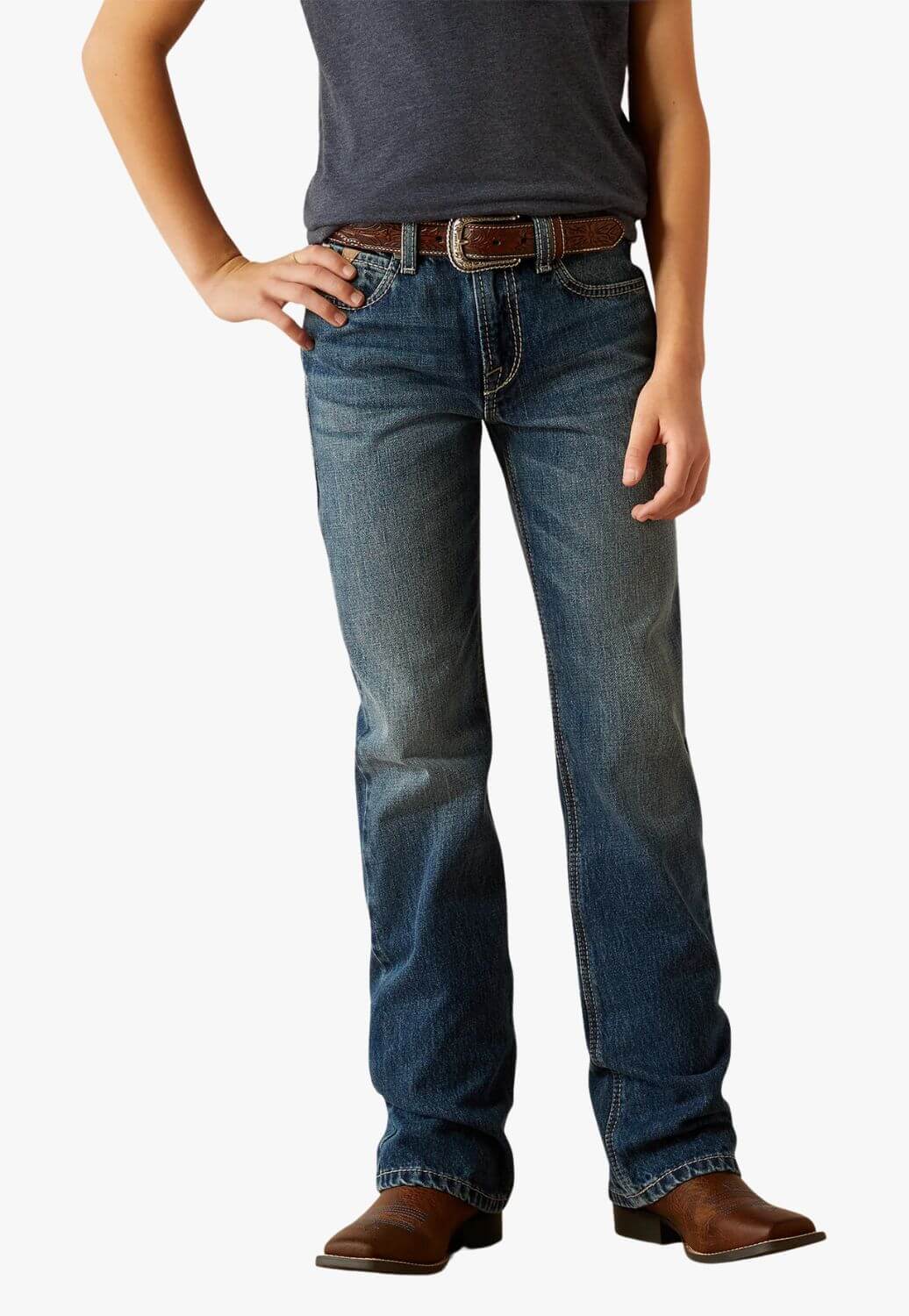 Ariat Boys B4 Relaxed Boot Cut Kelvin Jean