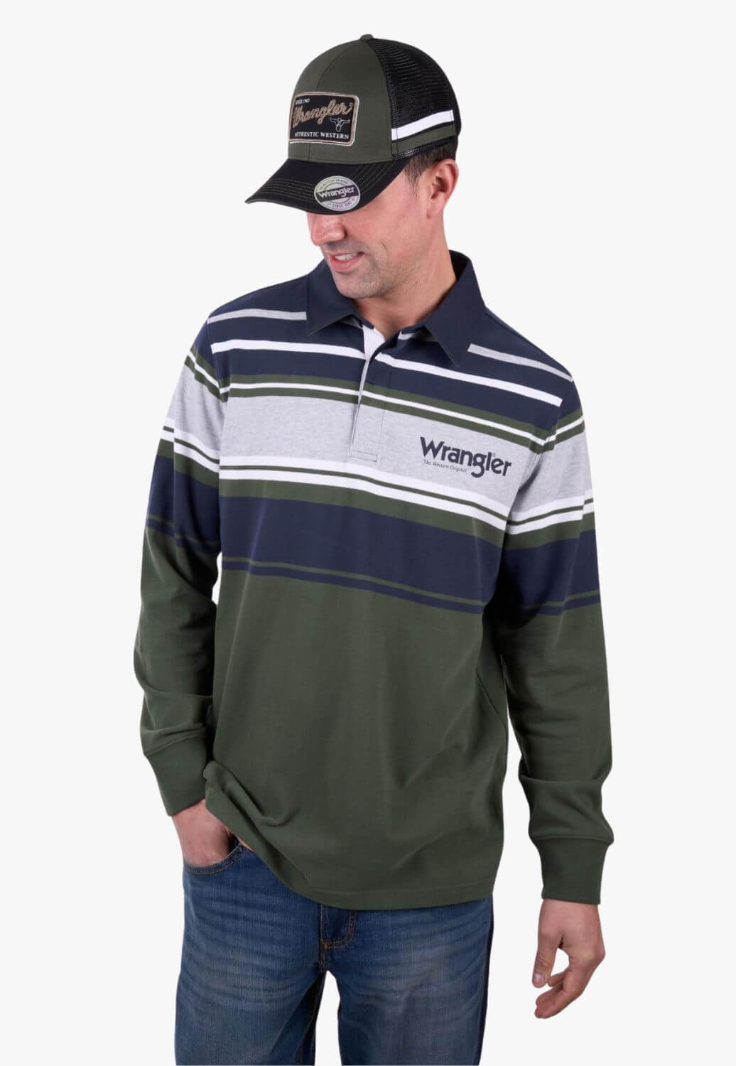 Wrangler Mens Zane Rugby