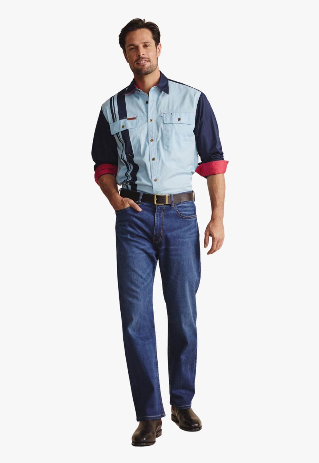 S. Kidman Mens Armstrong Long Sleeve Work Shirt