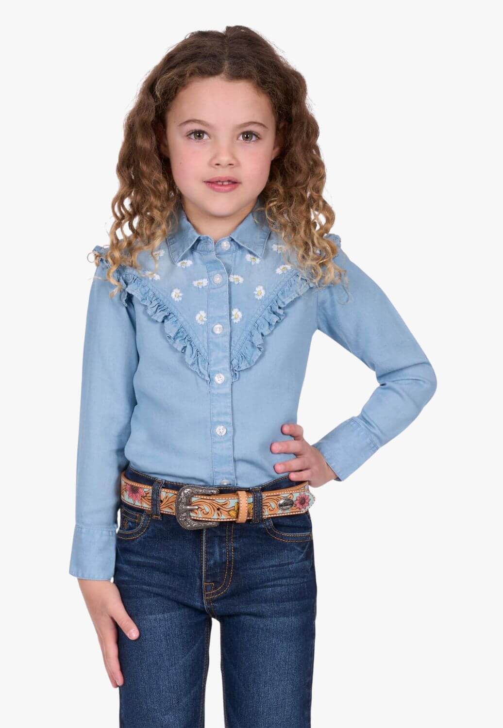 Pure Western Pheobe Long Sleeve Shirt