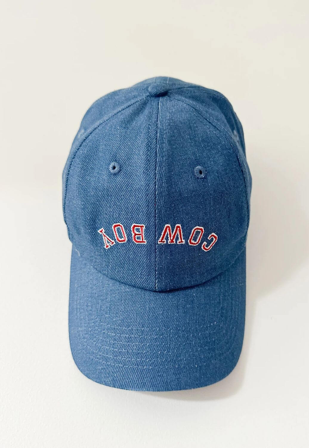 Whitney Spicer Denim Cowboy Cap