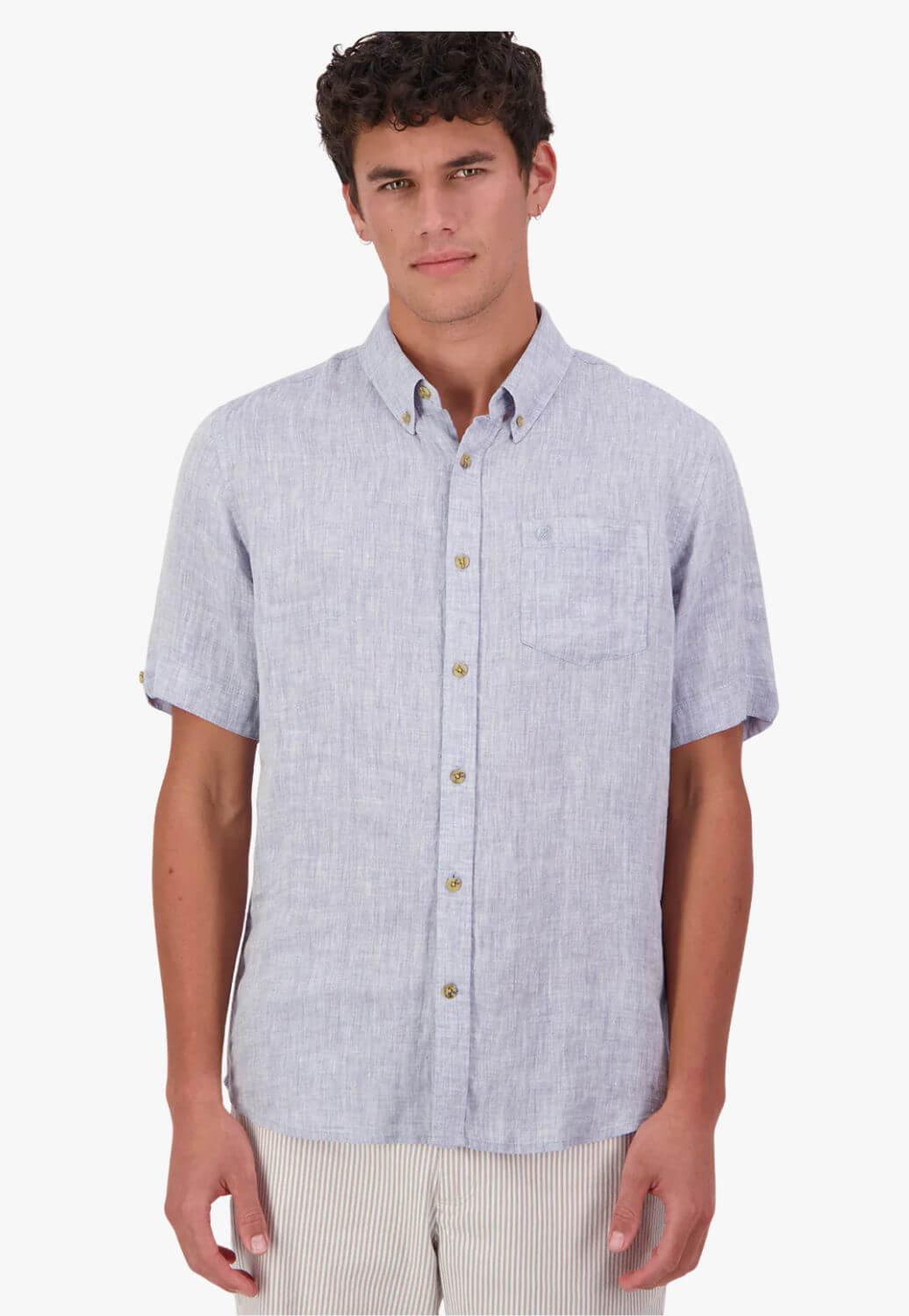 Swanndri Mens Humber Linen Shirt