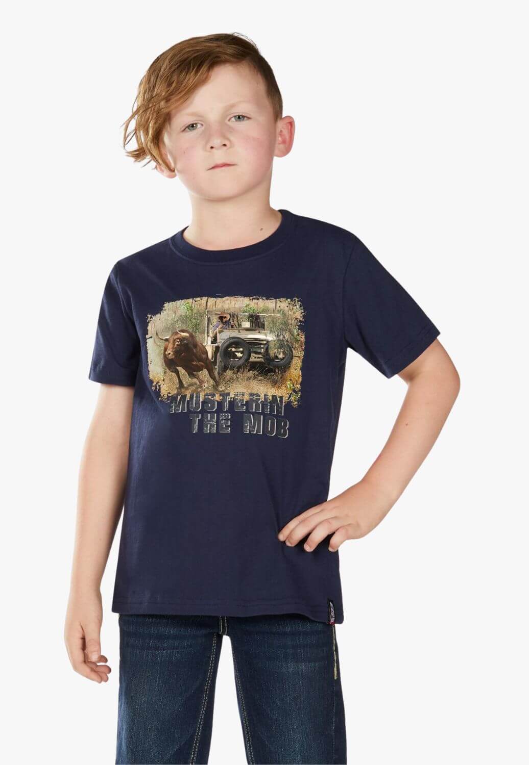 Bullzye Boys Muster T-Shirt