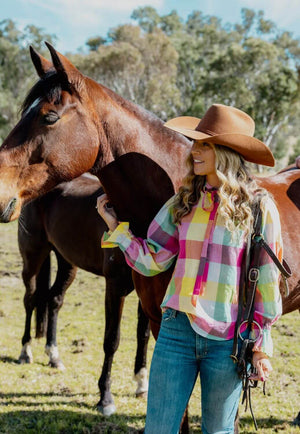 Black Colt Clothing Gabby Long Sleeve Shirt