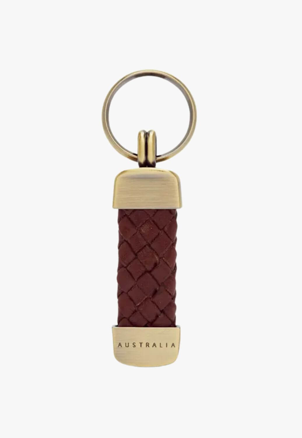 R.M. Williams Plaited Kangaroo Key Ring