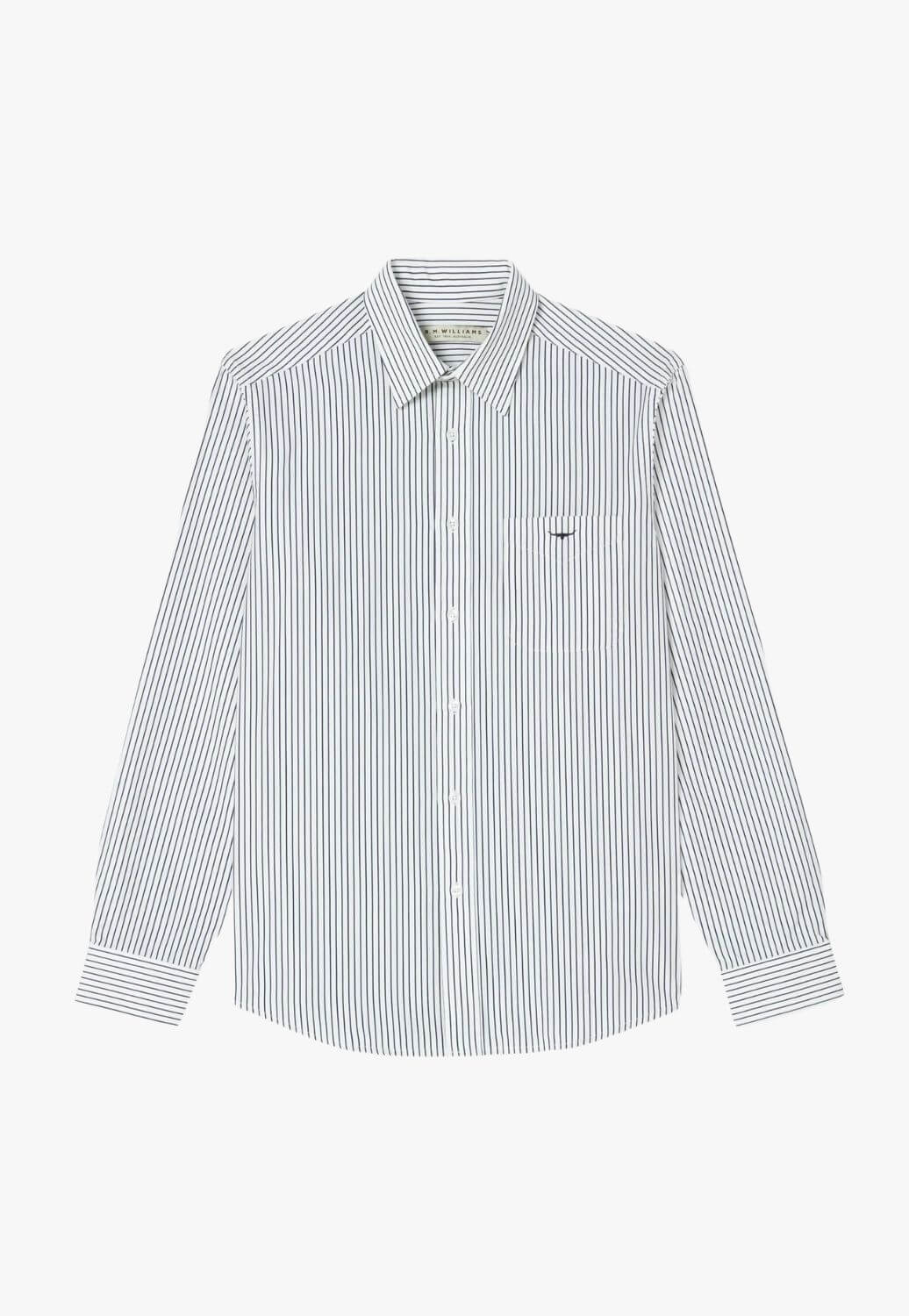 R.M. Williams Mens Collins Long Sleeve Shirt