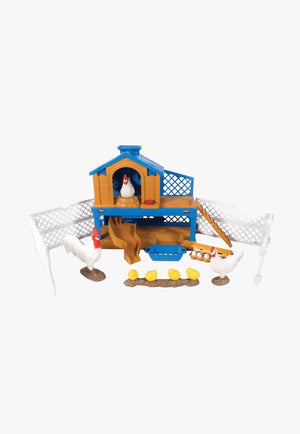 Big Country Toys 11 Piece Chicken Coop Playset