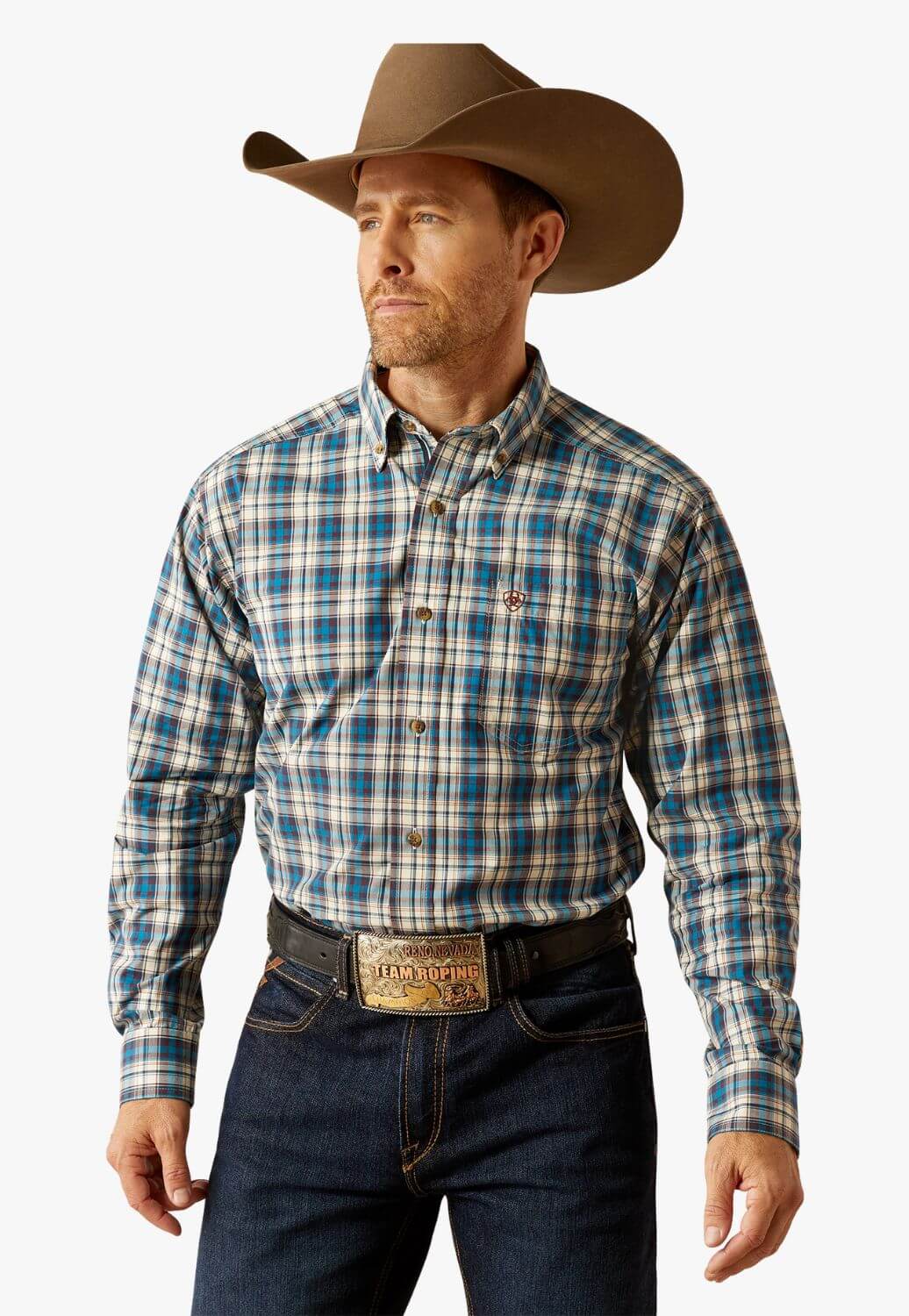 Ariat Mens Pro Series Parrin Long Sleeve Shirt