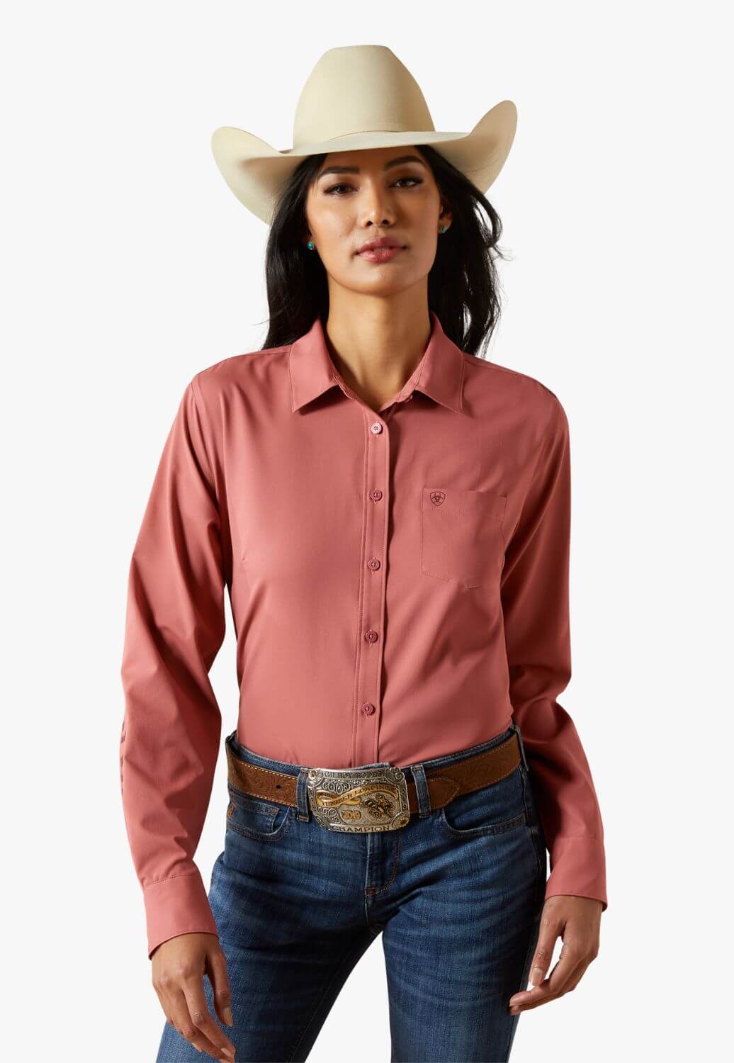 Ariat Womens Team Kirby Pro Long Sleeve Shirt
