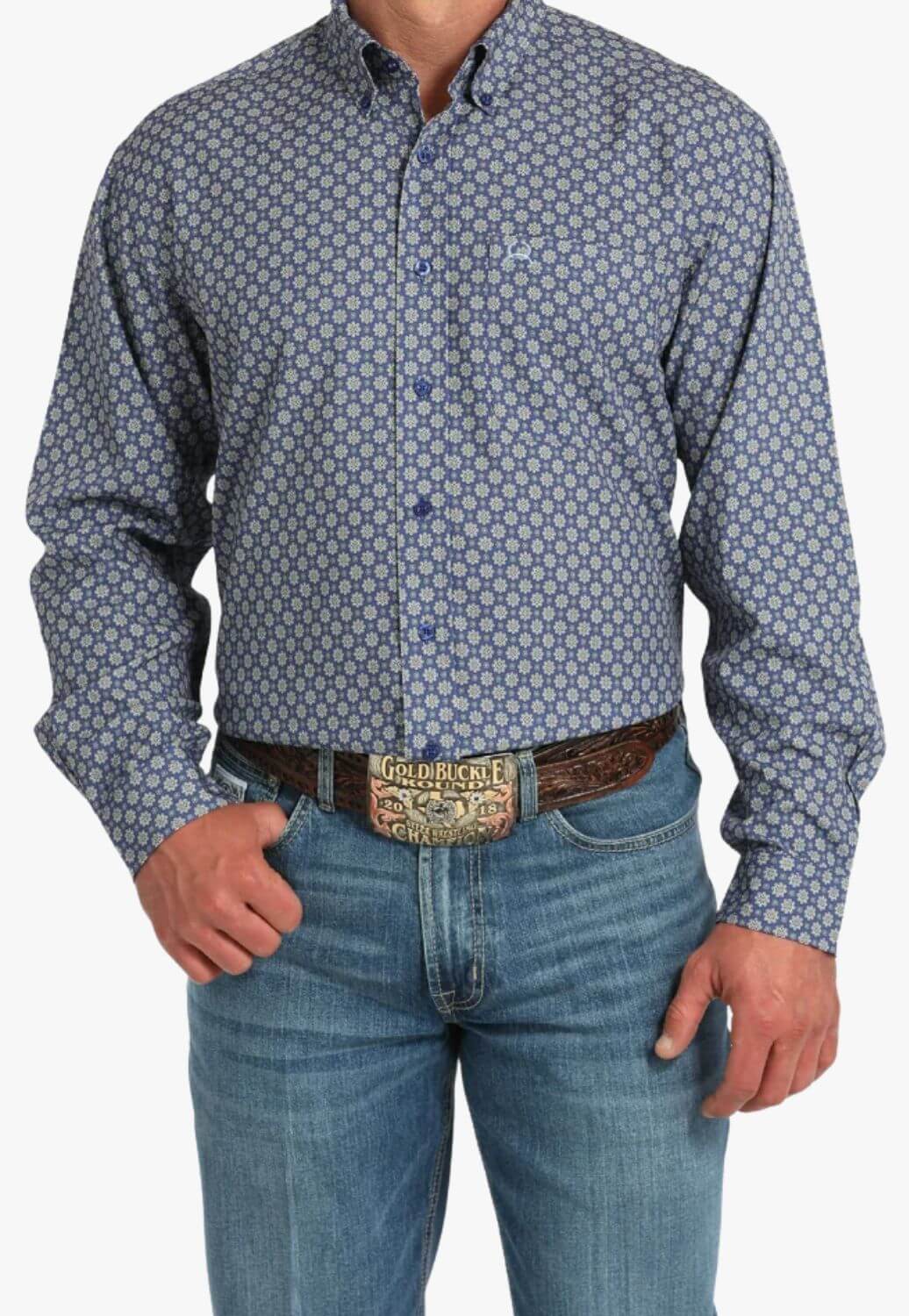 Cinch Mens Long Sleeve Shirt