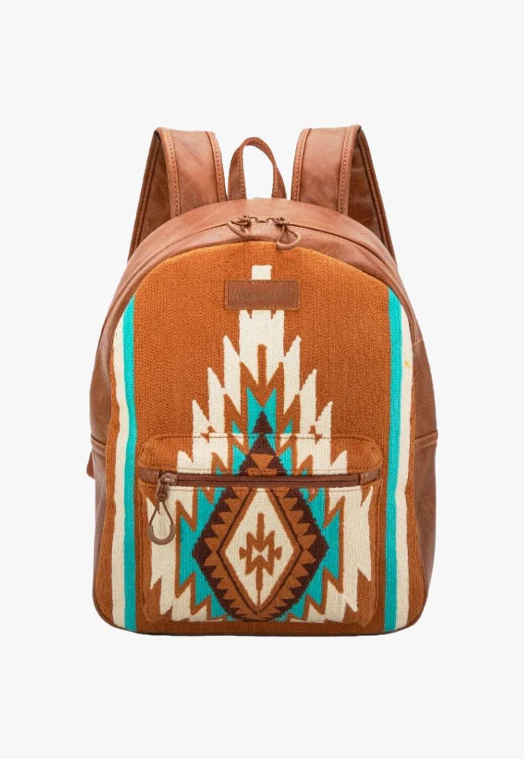 aztec leather backpack MW Tapestry Conveniently sized roomy multi The Sak Leather & Canvas