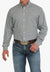 Cinch Mens Geometric Long Sleeve Shirt