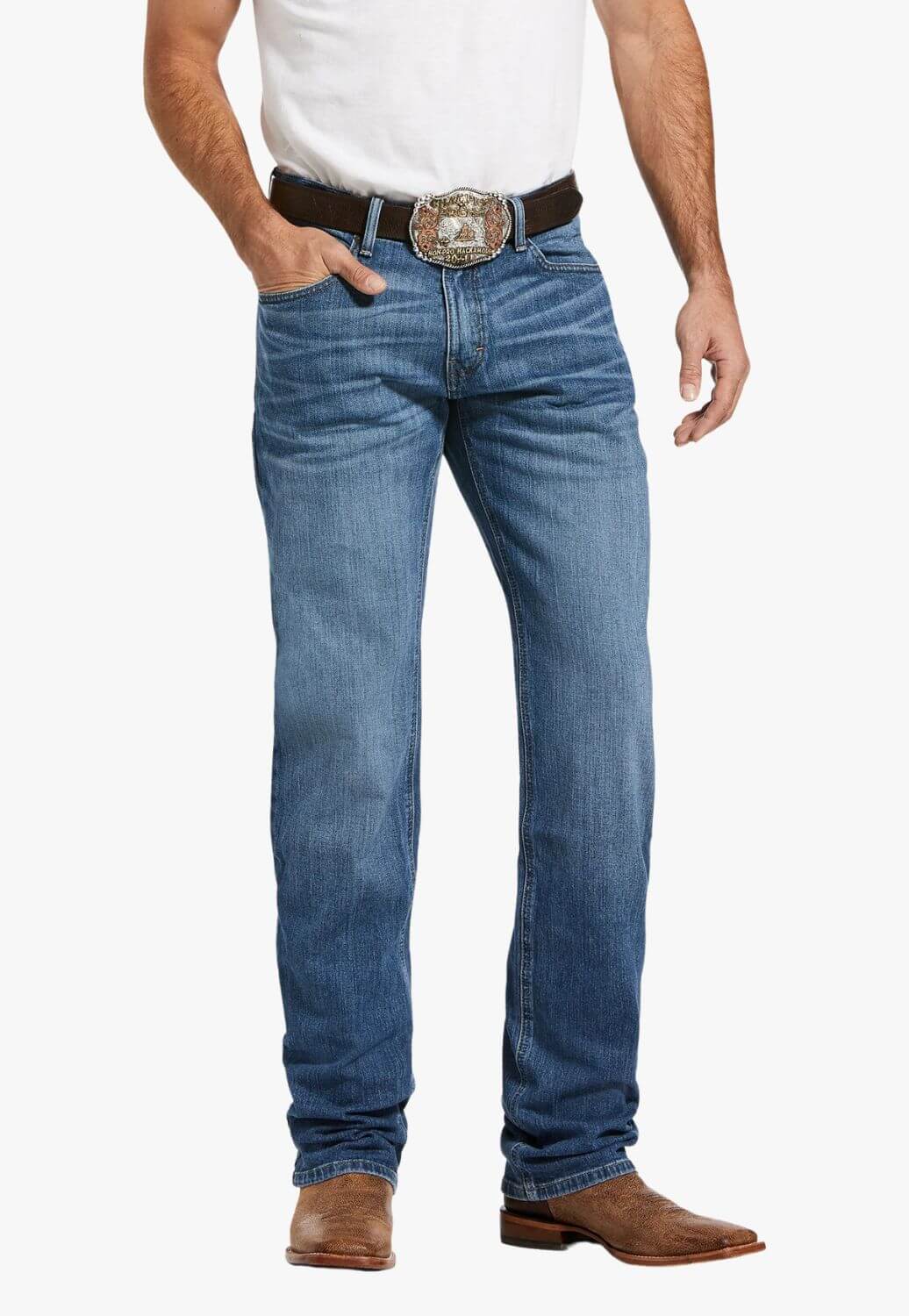 Ariat Mens M2 Relaxed Stretch Legacy Boot Cut Jean