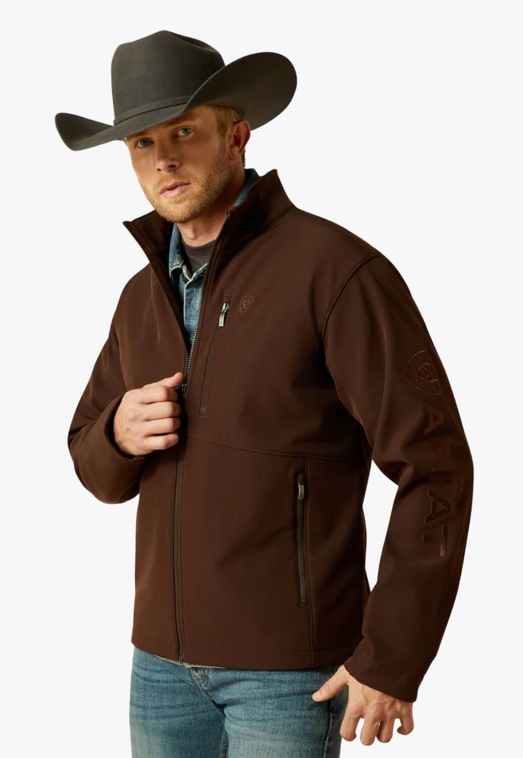 Ariat Mens Logo Softshell Jacket