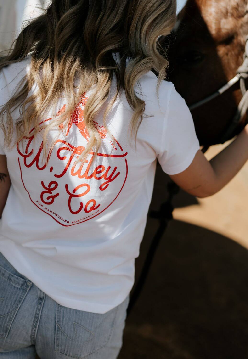W. Titley & Co Womens Bronc T-Shirt