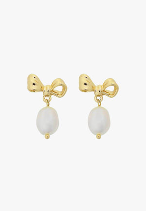 Liberte Alice Bow Pearl Earring