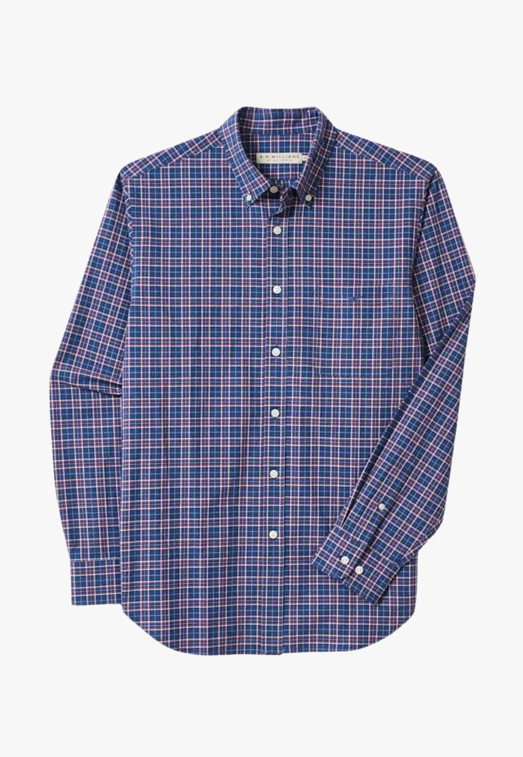 R.M. Williams Mens Regular Long Sleeve Shirt