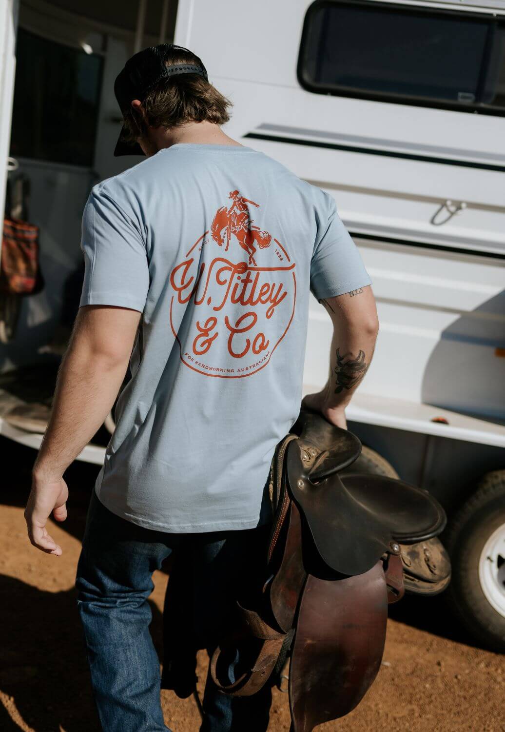 W. Titley & Co Mens Bronc T-Shirt