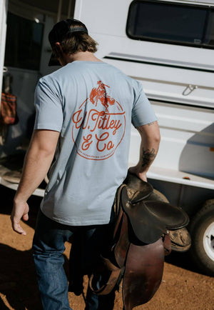 W. Titley & Co Mens Bronc T-Shirt