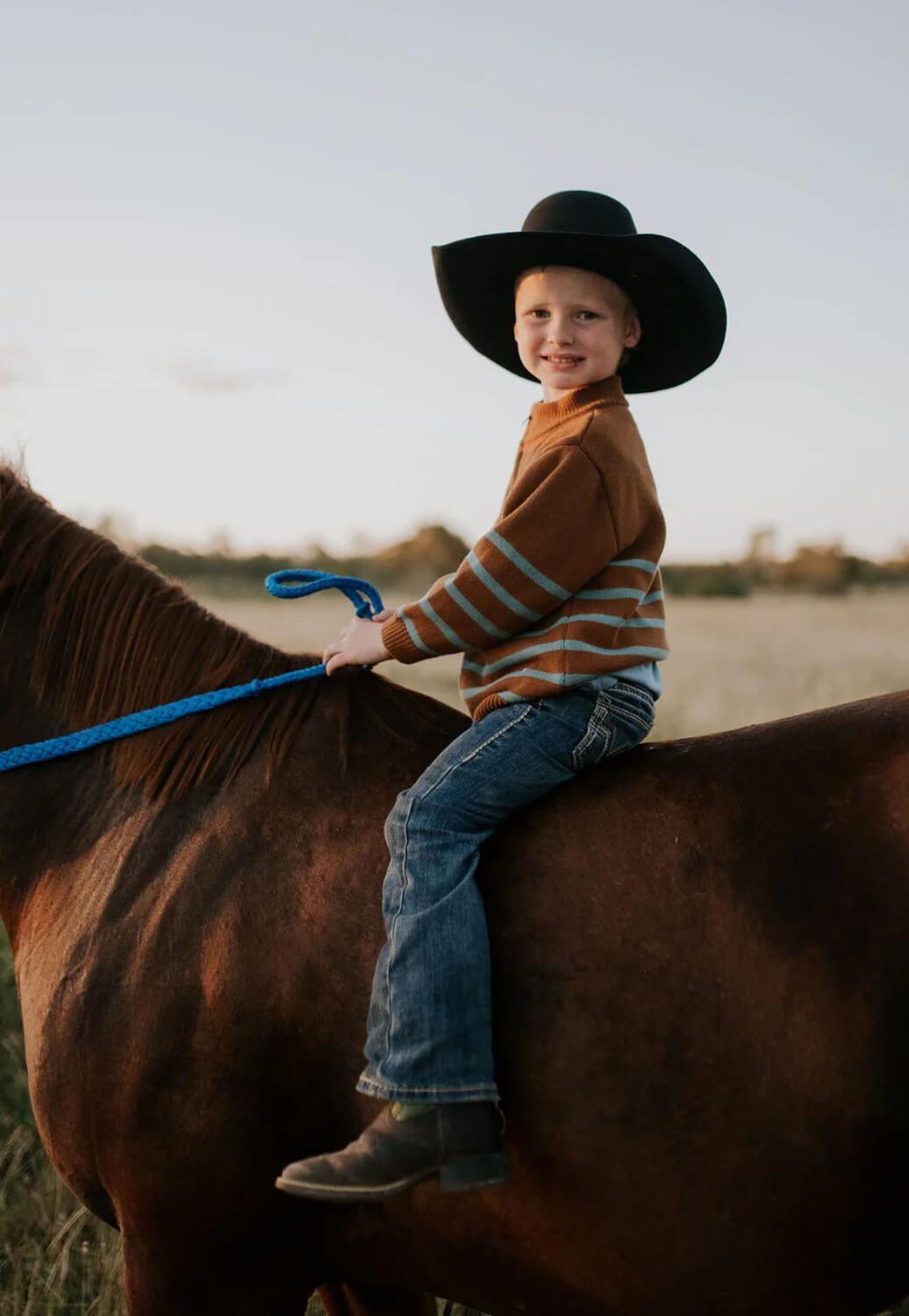 Little Windmill Boys Cotton Knit Jumper