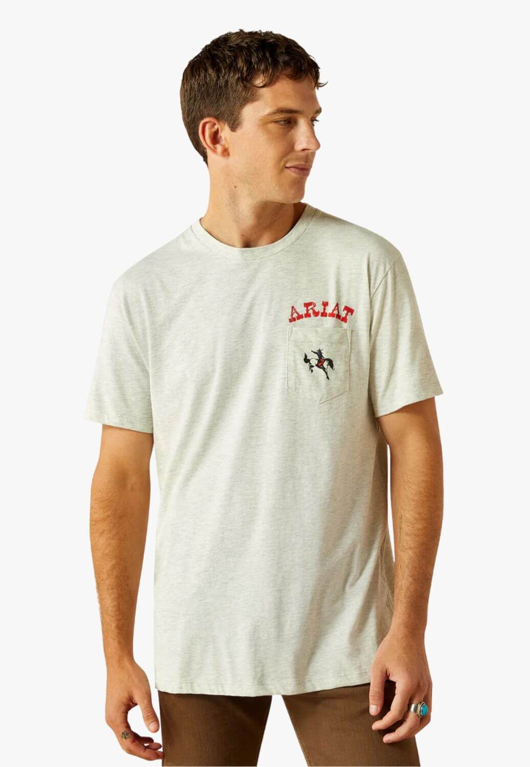 Ariat Mens Bronc Pocket T-Shirt
