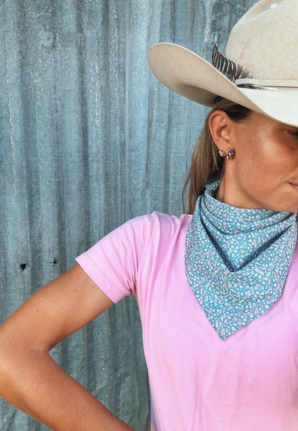 Treasure Chest Co Ditsy Floral Scarf