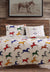 Wild Horses Reversible Quilt Set - Single
