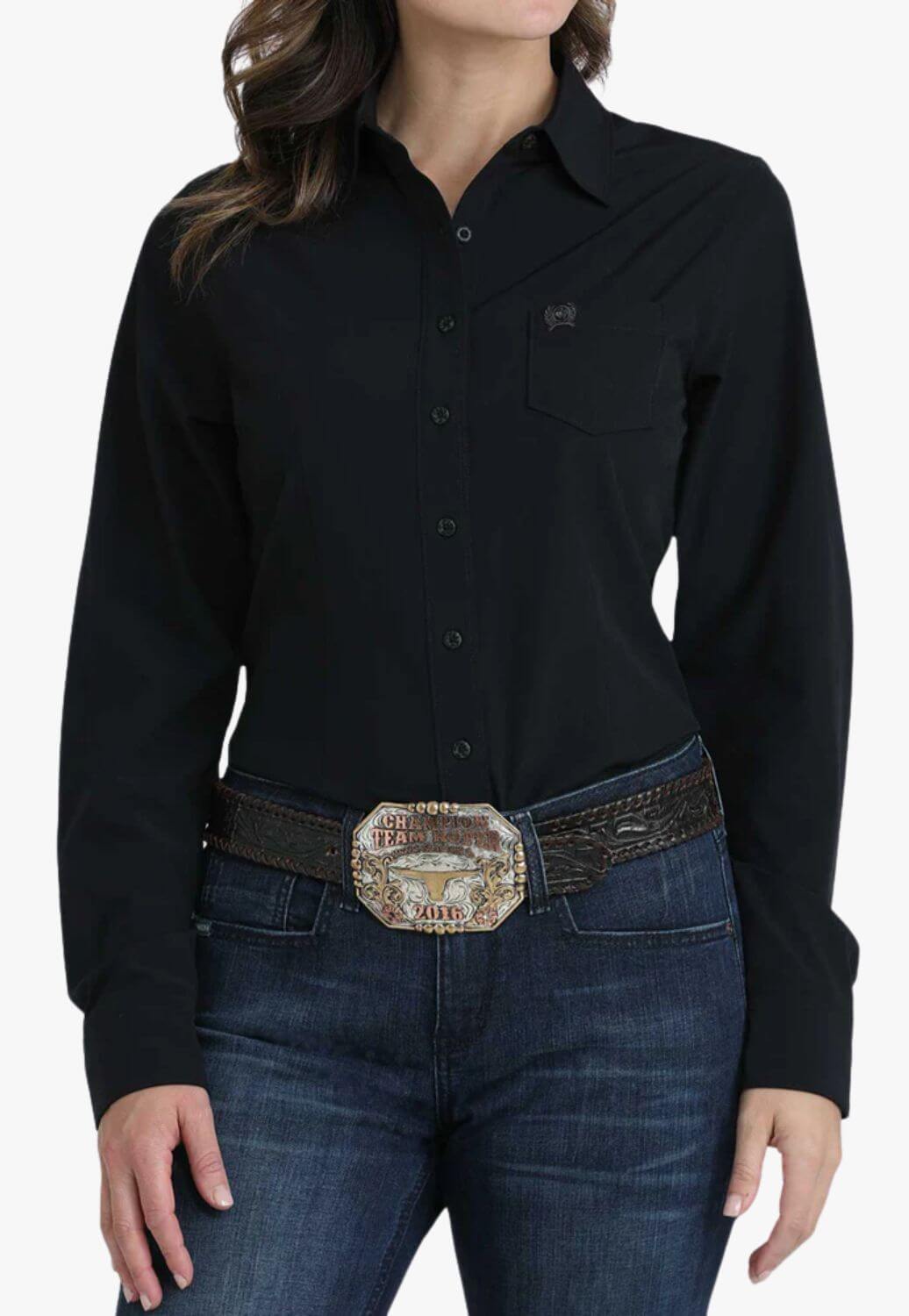Cinch Womens Western Long Sleeve Shirt