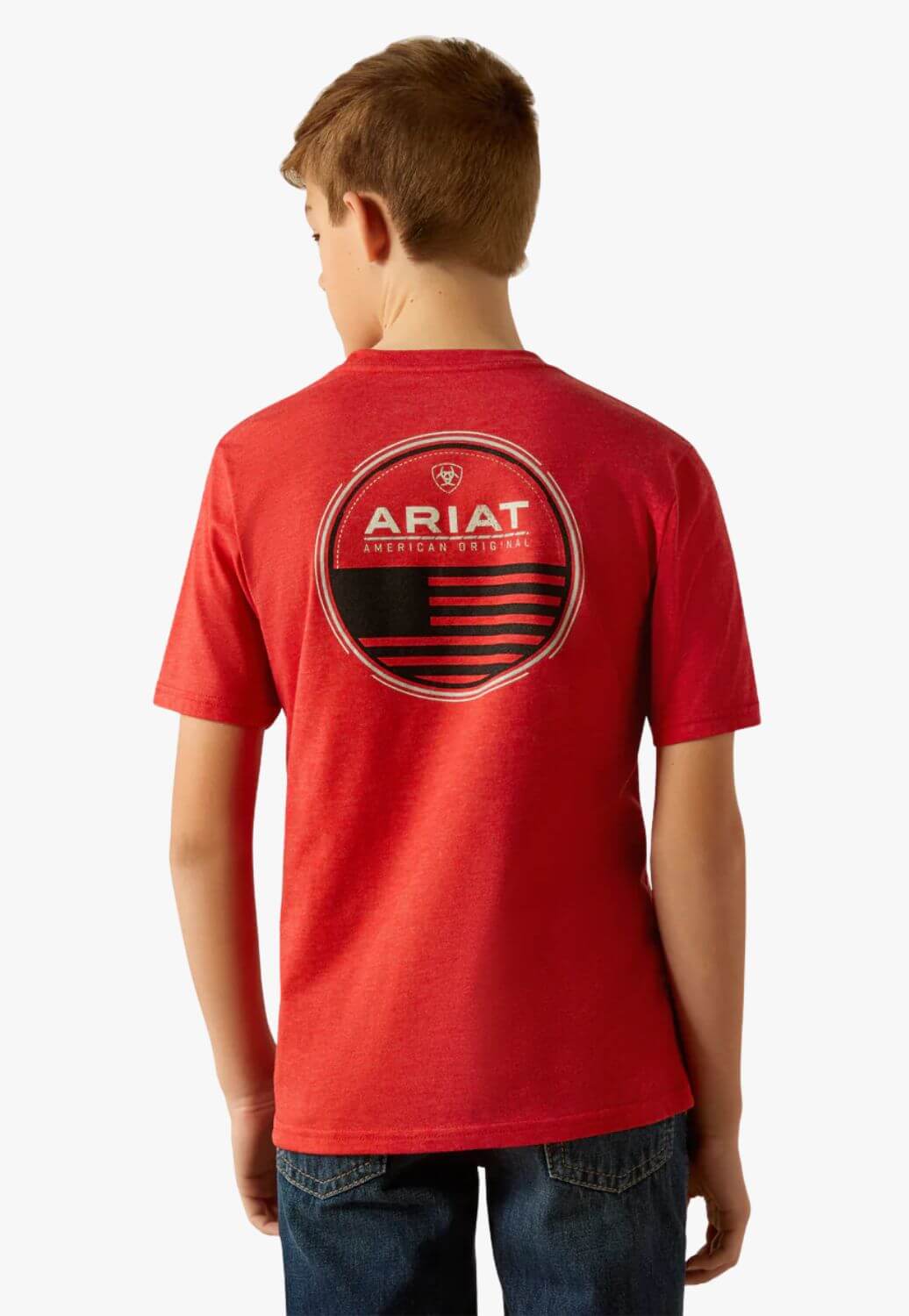 Ariat Boys Flag Scope Logo T-Shirt