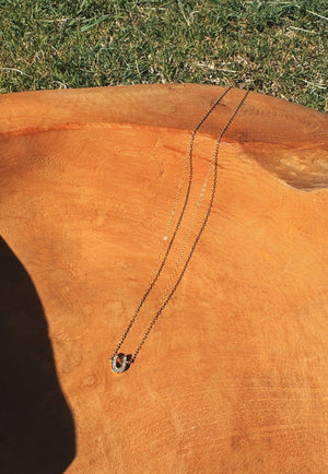 Treasure Chest Co Golden Horseshoe Necklace