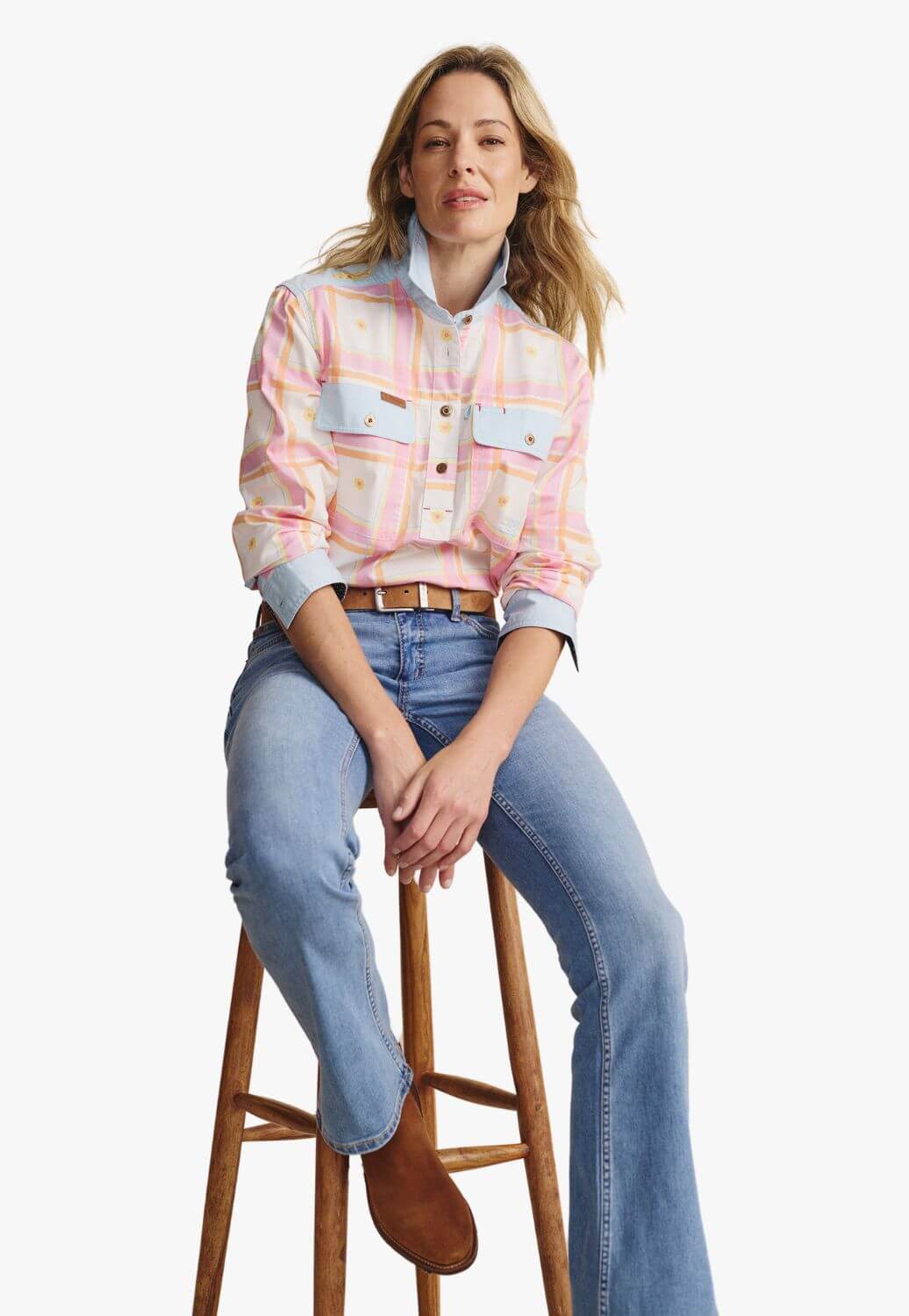 S. Kidman Womens Camfield Long Sleeve Shirt
