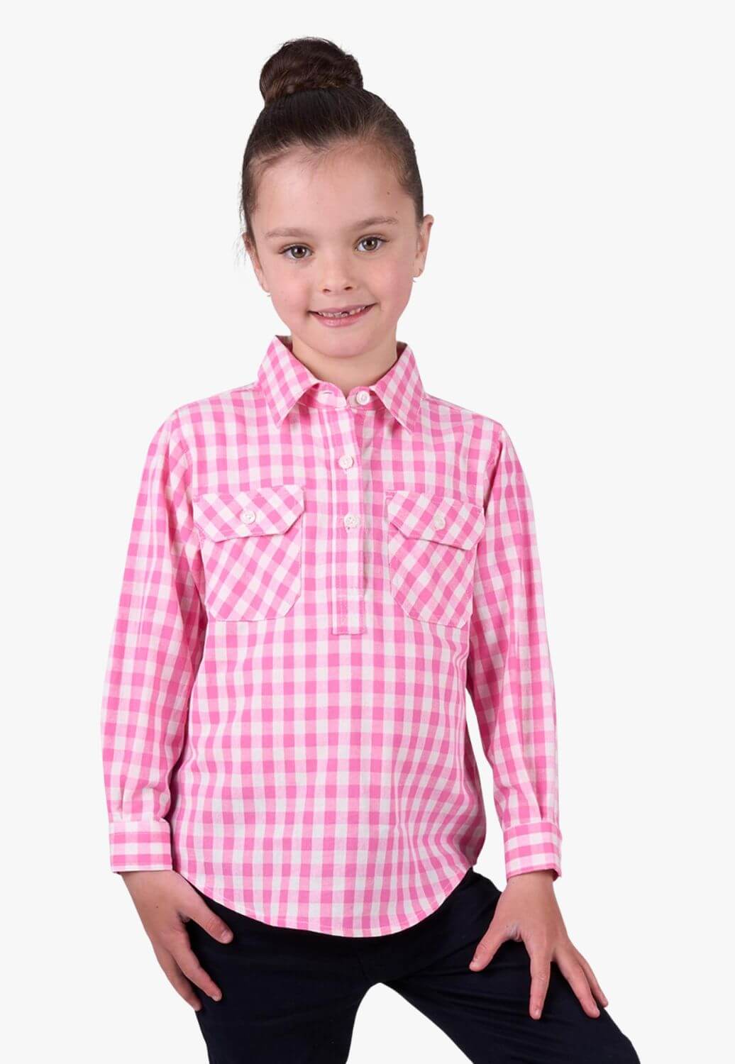 Hard Slog Girls Melly Long Sleeve Shirt