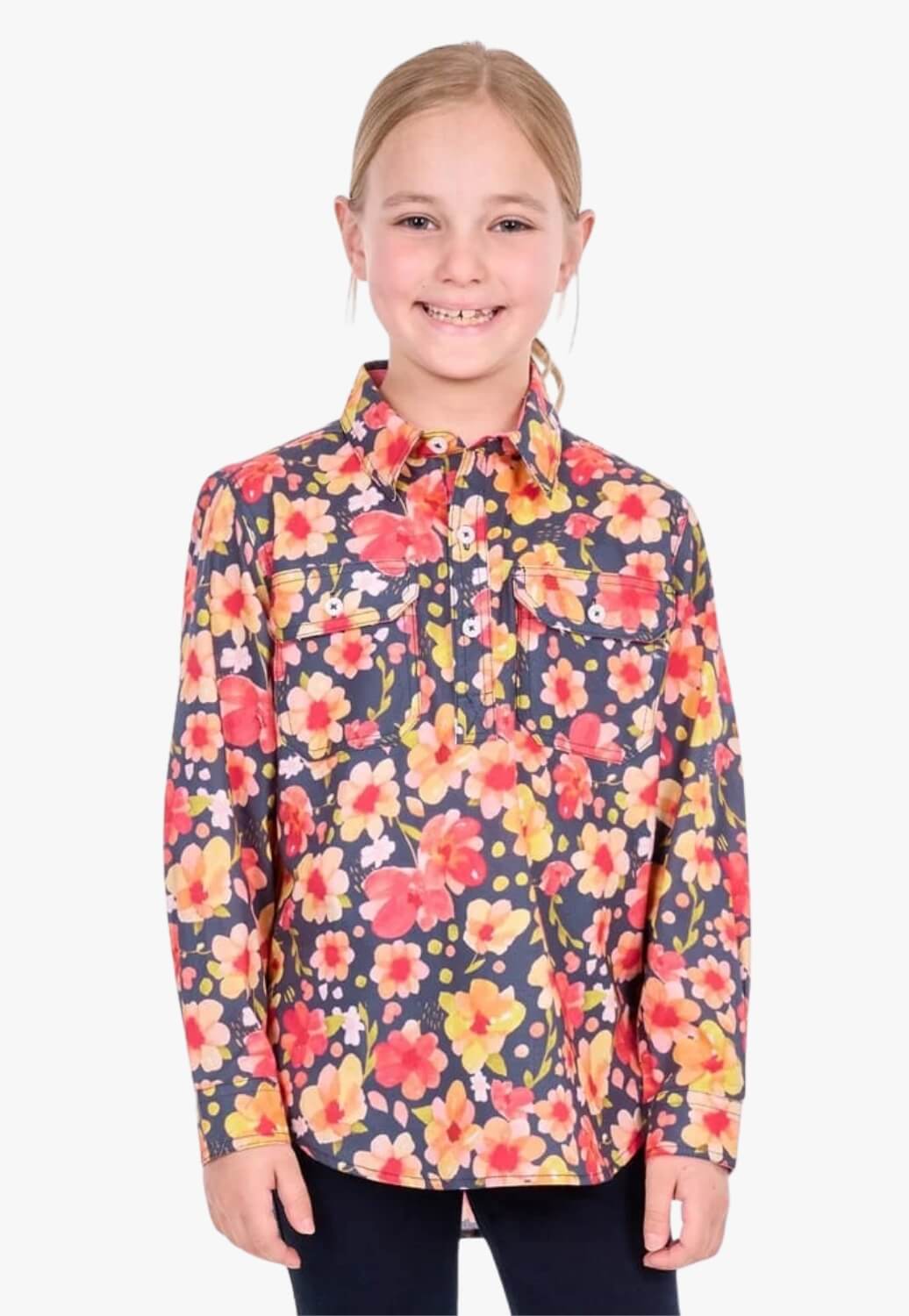 Hard Slog Girls Shanni Long Sleeve Shirt