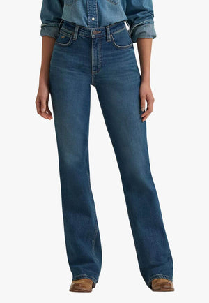 Wrangler Womens High Rise Skylar Boot Cut Jean 112367599