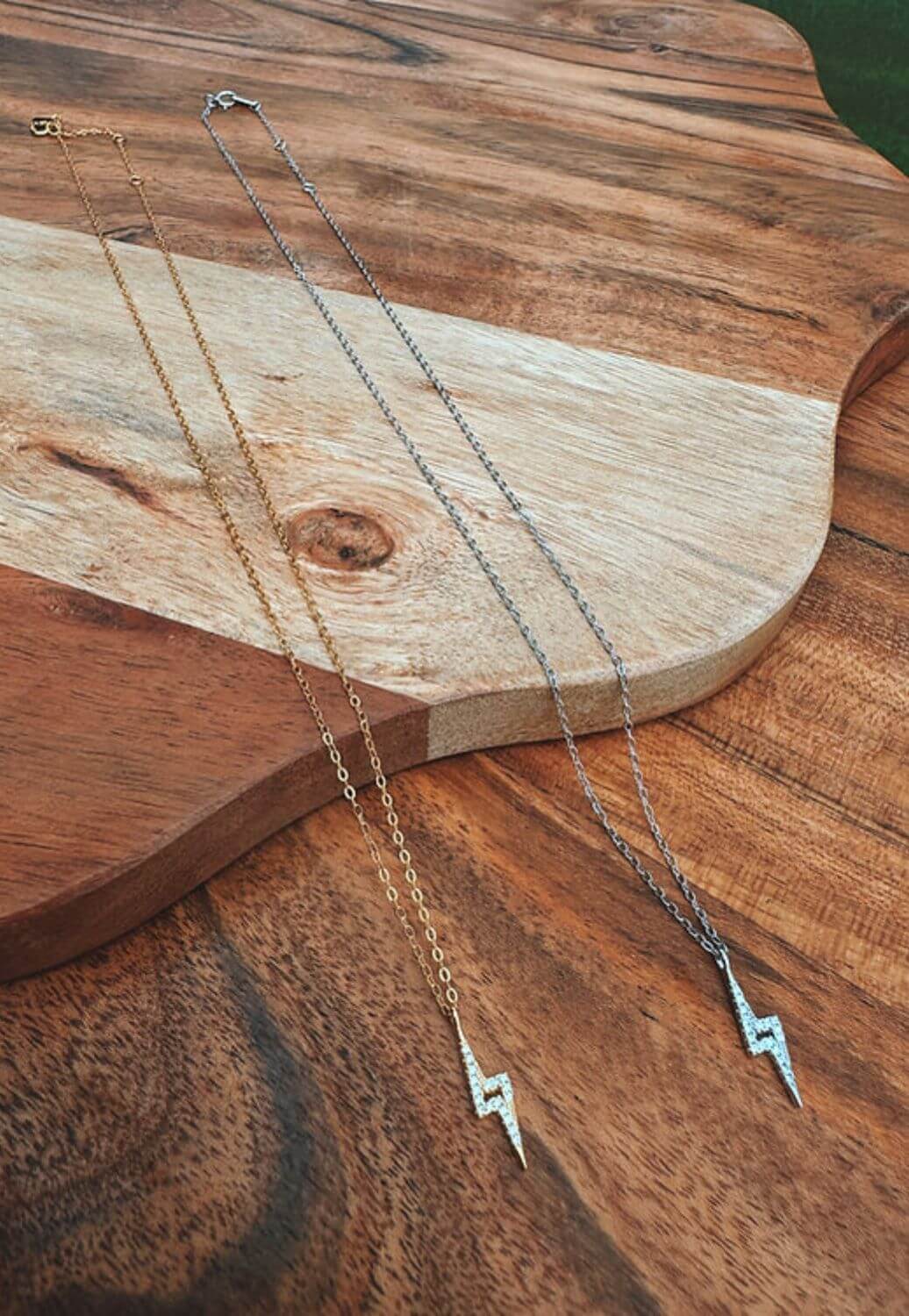 Treasure Chest Co Lightning Bolt Necklace