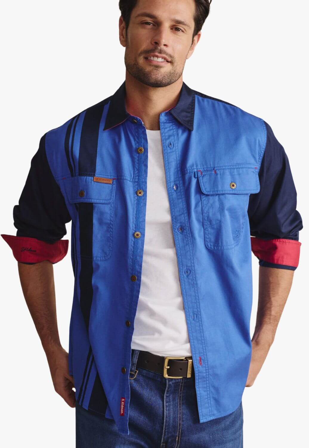 S. Kidman Mens Armstrong Long Sleeve Work Shirt