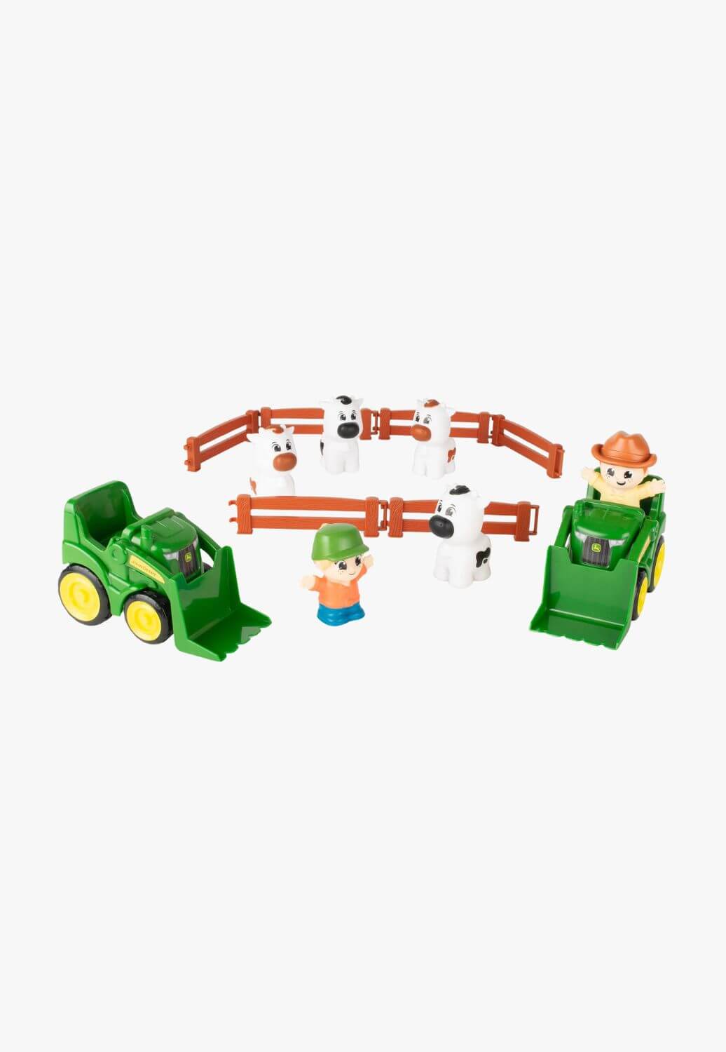 John Deere The Cows Are Out Farm Set