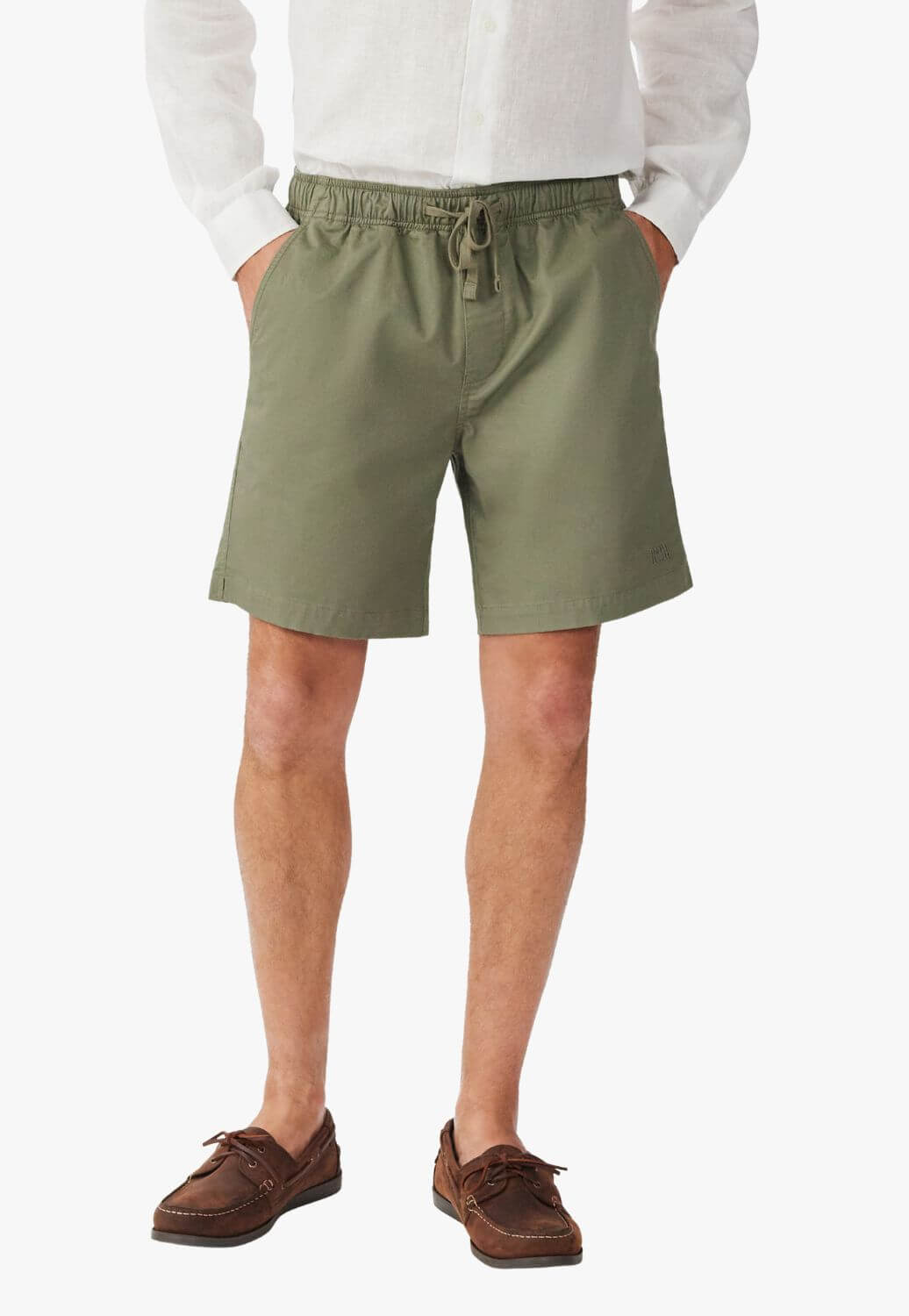 R.M. Williams Mens Washed Rugby Shorts