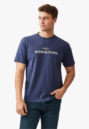 Rodd & Gunn Mens The Peaks Logo T-Shirt