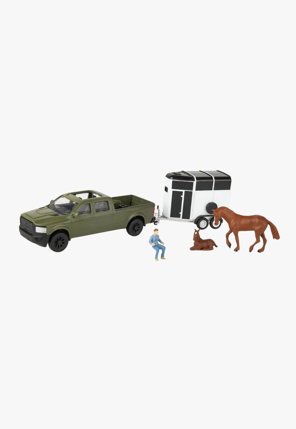 John Deere Horse Trailer Set