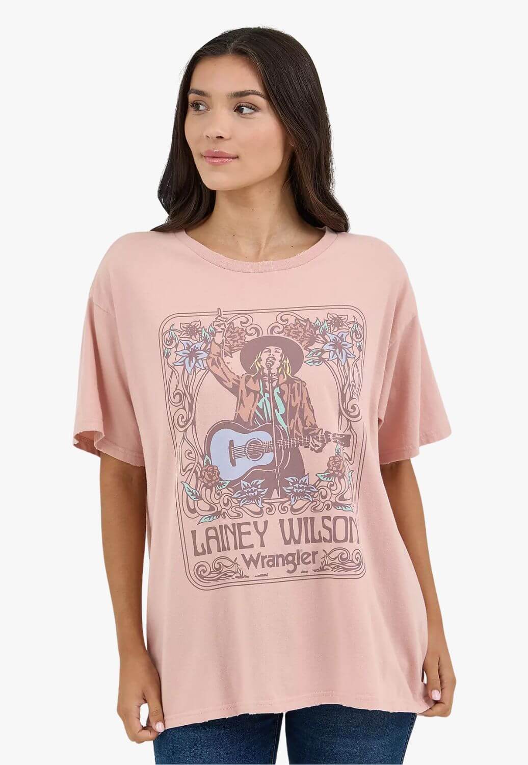 Wrangler Womens Lainey Wilson Oversized T-Shirt
