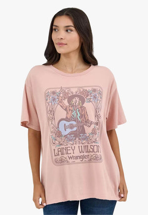 Wrangler Womens Lainey Wilson Oversized T-Shirt