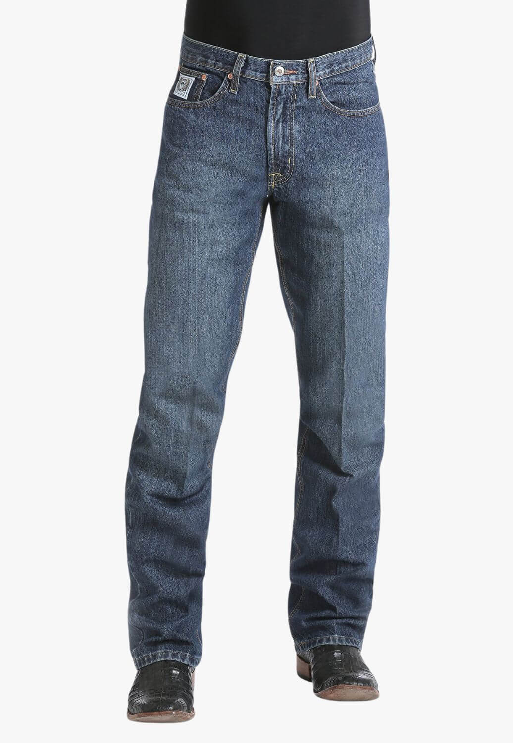Cinch Mens Heavy Denim White Label Relaxed Fit Jean MB92834013