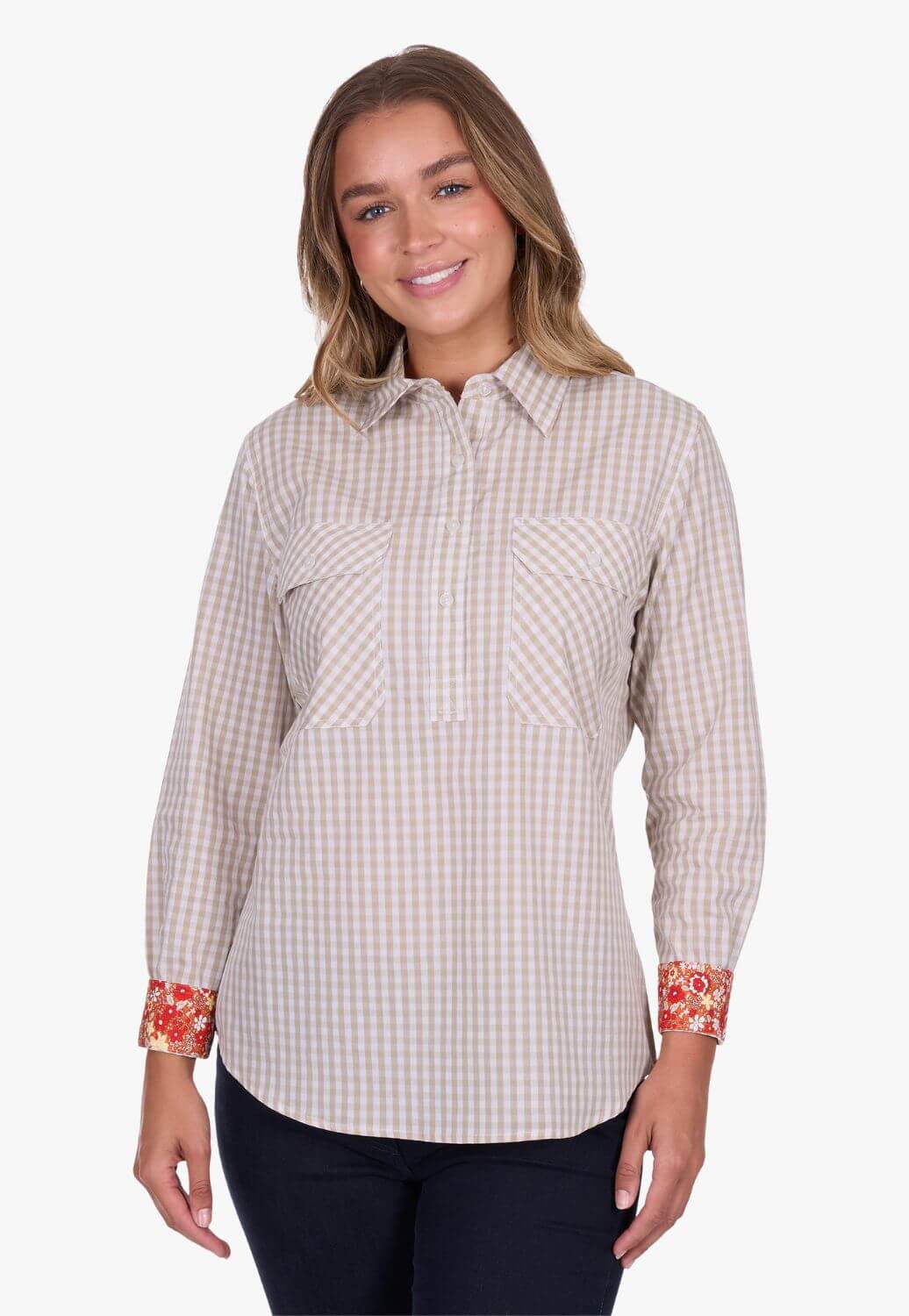 Hard Slog Womens Sara Long Sleeve Shirt