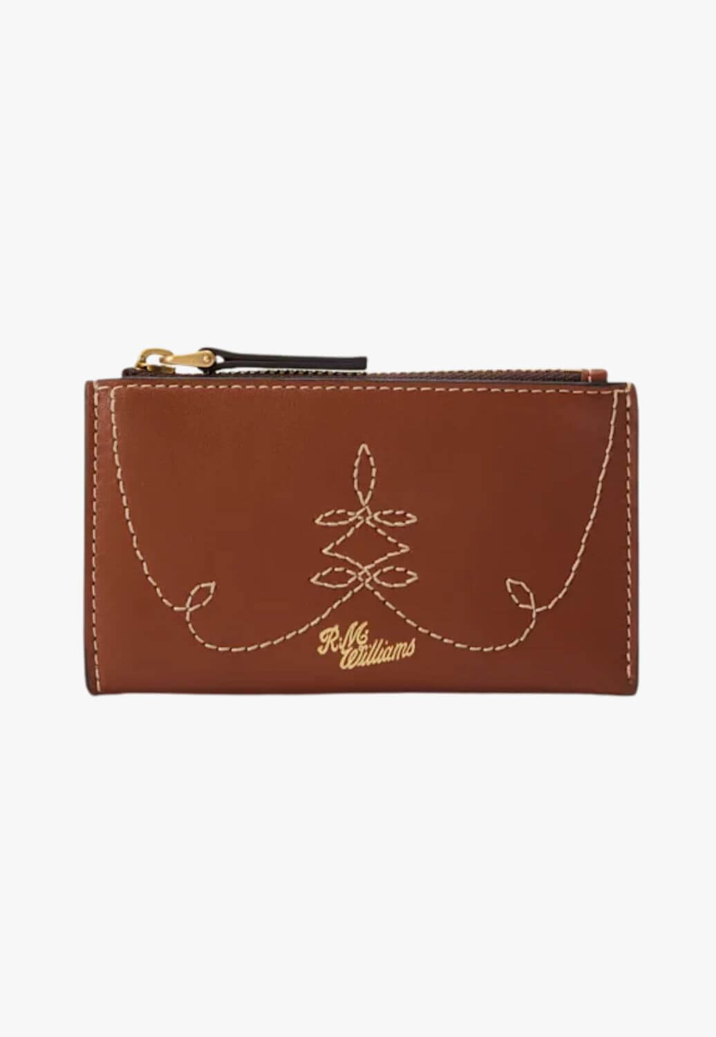 R.M. Williams Eden Stitch Zip Cardholder