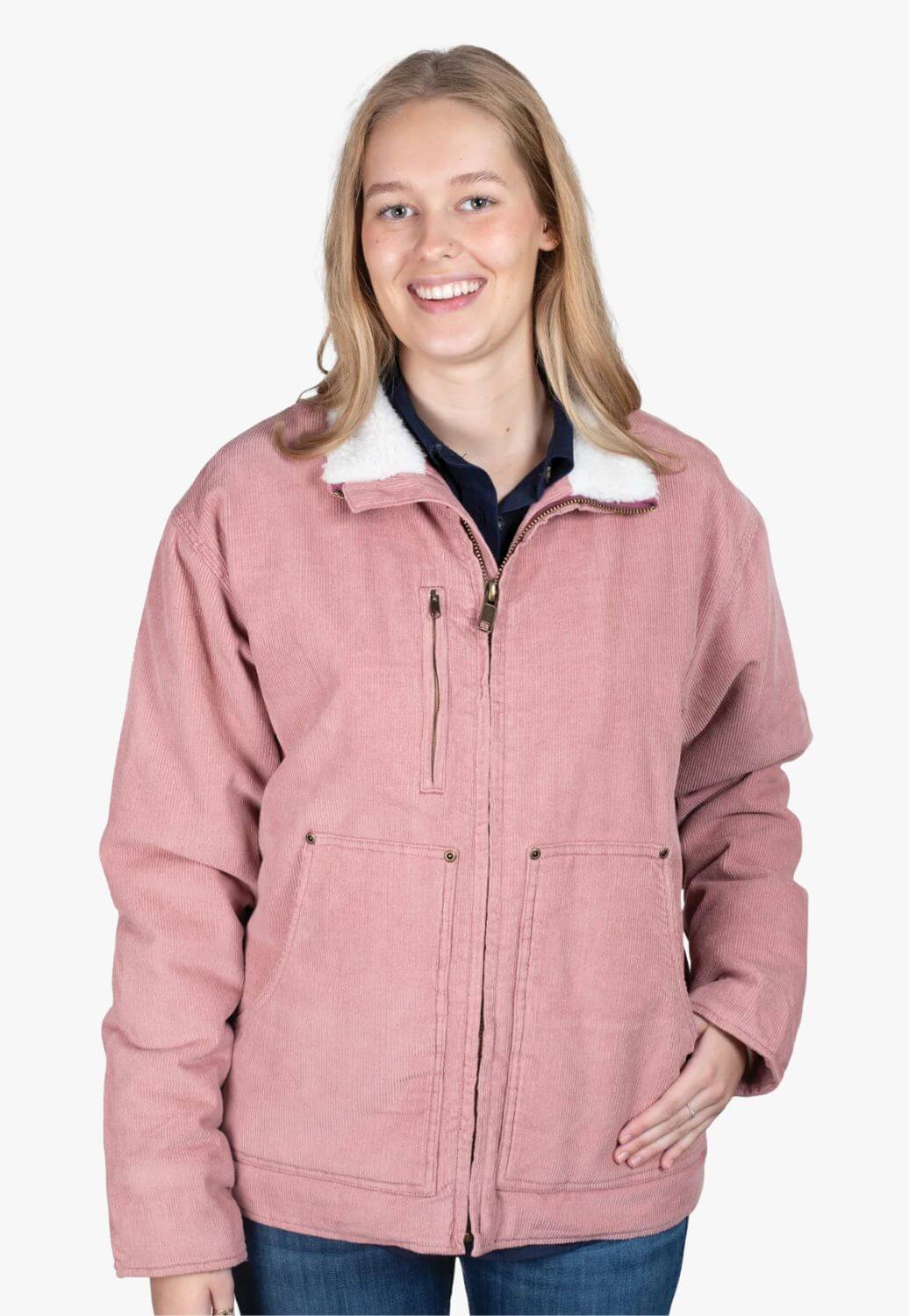 Just Country Womens Diamantina Sherpa Jacket