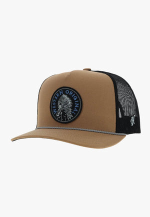Hooey Mens Quanah 5-Panel Trucker Cap