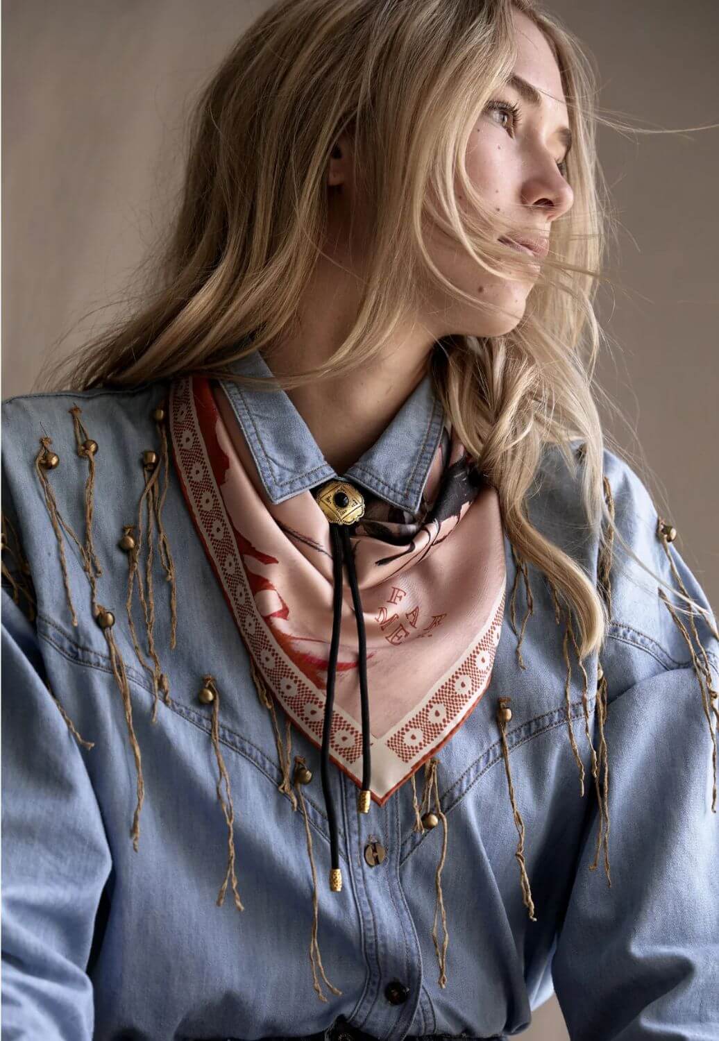 Whitney Spicer Silk King Of Your Rodeo Bandana